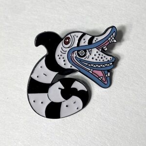 Beetlejuice Beetlejuice - The Sand Worm / Sand Snake Pin ☠️🏜️